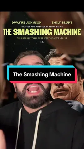 The Smashing Machine está bien. Dwayne Johnson está excepcional. #thesmashingmachine #therock #dwaynejohnson #mma #UFC 