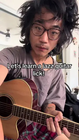 Quick jazz guitar lick for the players #guitarlicks #guitarlesson #jazzguitar #guitartips #howto 