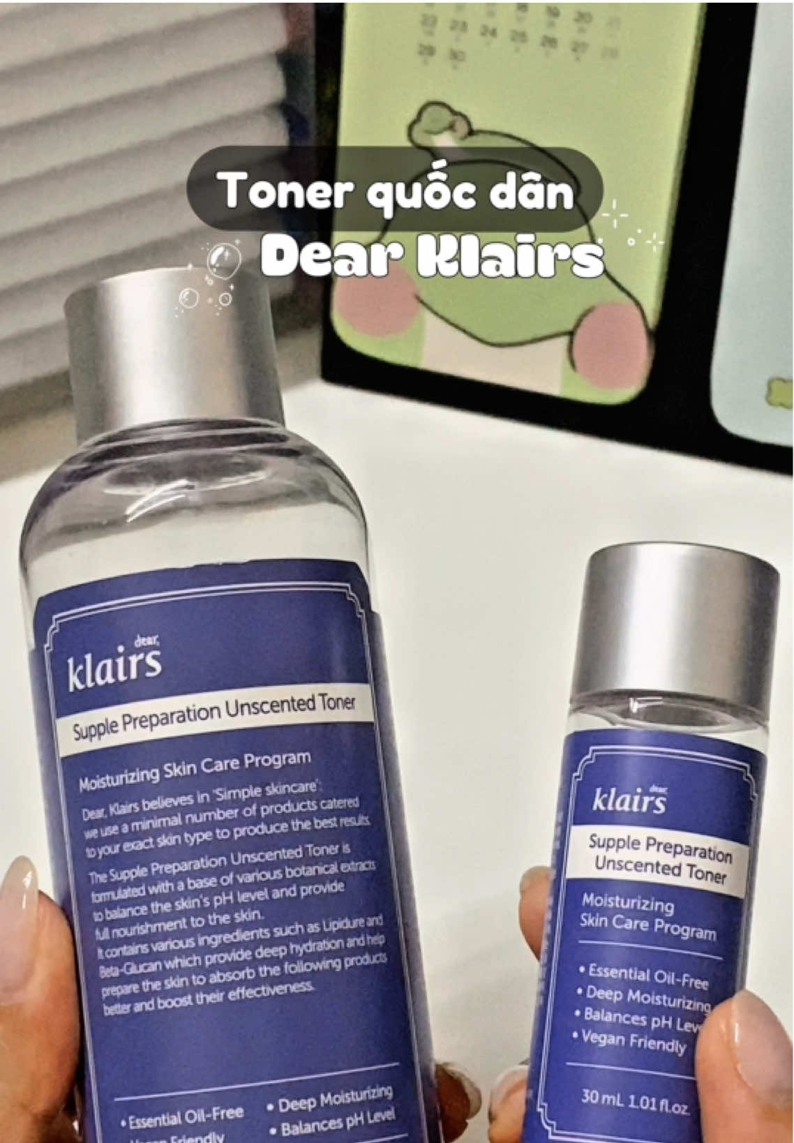 Dùng ẻm rồi là ko muốn đổi loại khác luôn 😊 #toner #tonerduongam #tonerklairs #skincare #Changmeson 