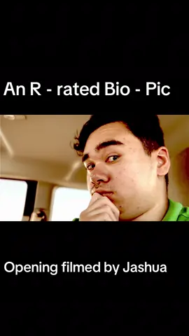 Joshua’s R -Rated Bio - Pic - opening scene: Title is a work in progress: R - Rated: For Mature audiences #film #movie #R #rating #jokes 