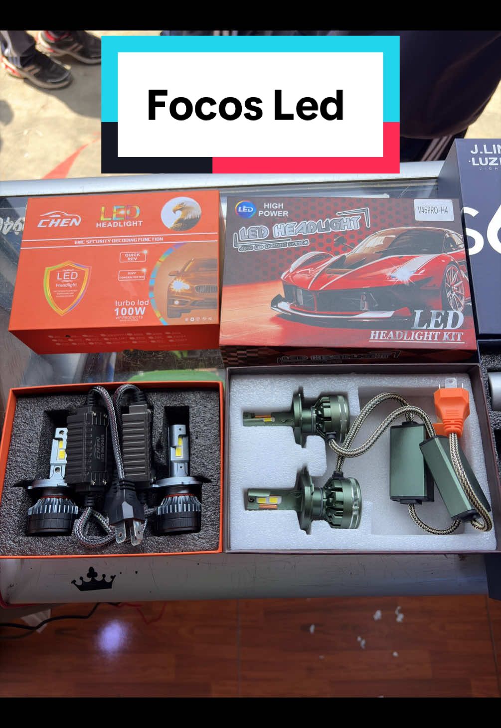 Ahora en tienda focos del de alta gama H4 #tunning #lucesled #autos #peru🇵🇪 #ventanilla 
