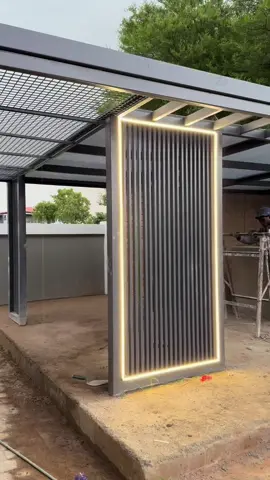 #pergola #lights #pool #decking #homeimprovement 