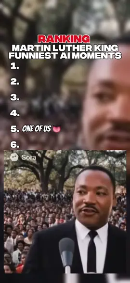 Raining Martin Luther King Funniest AI Moments #sora #mlk #funny #ai #fyp 