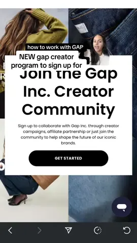 now’s your chance to work with @Gap  !!! be quick and sign up #gap #howtoworkwithbrands #microinfluencer #greenscreen 