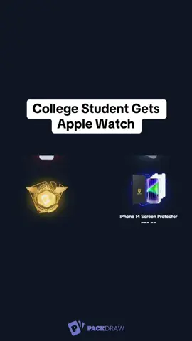 College Student Gets Apple Watch