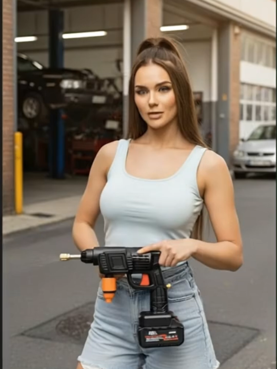 Lava jato portátil COMPLETA com mais de 50% OFF! 2 baterias recarregáveis, bico de pressão, espumador, maleta e todos os acessórios. Pra lavar carro, moto, calçada ou o que quiser — sem fio, sem enrolação. Promoção por TEMPO LIMITADO na TikTok Shop! #LavaJatoPortatil #oficial #ofertadodia #TikTokShopBrasil #limpezacomestiloepráticaobatemoferta25