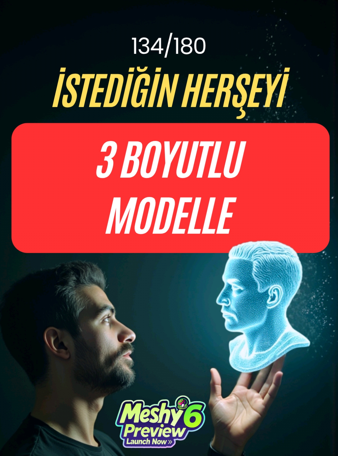 3D Modelleme Ne Ara Bu Kadar Kolaylaştı? 🤔 Karşınızda En Güçlü Yapay Zeka 3D Model Oluşturucu! / İşbirliği Saatlerce uğraşıp pahalı lisans ücretleri ödediğiniz 3D modelleme programlarını unutun. Bu inanılmaz Yapay Zeka 3D Model Oluşturucu ile aklınızdaki her fikri veya herhangi bir görseli saniyeler içinde 3 boyutlu hale getirebilirsiniz. Artık karmaşık programlar öğrenmek veya cüzdanınızı boşaltmak zorunda değilsiniz. Üstelik ücretsiz olarak denemeye başlayabilirsiniz! Bu devrim niteliğindeki yapay zeka aracını hemen denemek istersen yoruma 