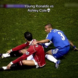 The only defender who could stop the young Ronaldo?😬#cristianoronaldo #ronaldo #ashleycole #cole #viral #fyp 