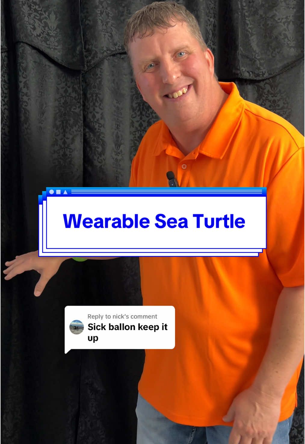 Replying to @nick would you wear a turtle balloon at your next party? Type yes in the comments. Follow for more balloons and magic. #seaturtleballoonanimal #balloonanimals #party #iowa #quadcitymagician 