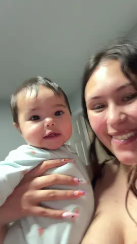 Bean likes this song so much she was showing everyone her teefers #firsttimemom #babygirl #fyp #babytok #momtok 