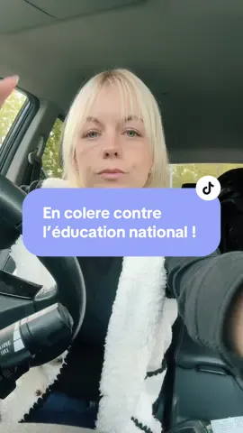 Je suis en colère !! #aesh #education #triste #educationnational #france 