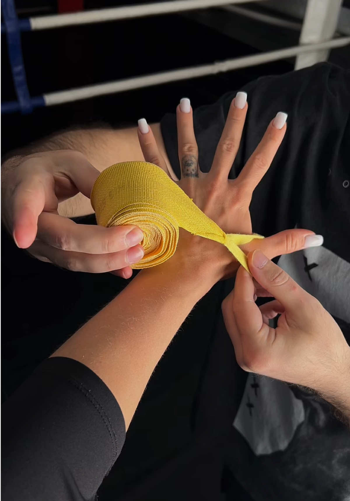 Boxing Handwrap 4,5 m 🥊 #boxing #boxingtraining #boxingcoach #boxingtips #handwrap 
