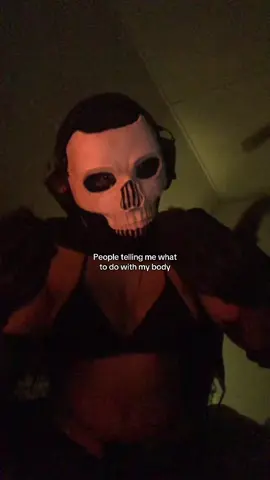 My body my choice #mybodymychoice #masktok #cosplay #cod #ghost 