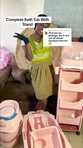 Replying to @Aishat Jibril Aww thanks a lot gor the patronage, most grateful. Baby bath tub set available as seen. . 📌📌📌Price; GH¢ 980 . To place an order, kindly DM, call or let’s chat via WhatsApp on 0245721753. . #fyppppppppppppppppppppppp 