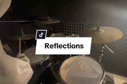 Reflections (first ever drum cover🖤) #theneighbourhood #drums #drummer #drumcover #musictok 