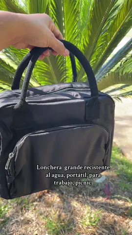 Bolsa de almuerzo para mujer y hombre recistente al agua #lonchera