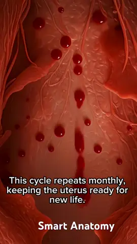 Endometrium & Menstrual Cycle | Quick Explanation #menstruation #pregnant