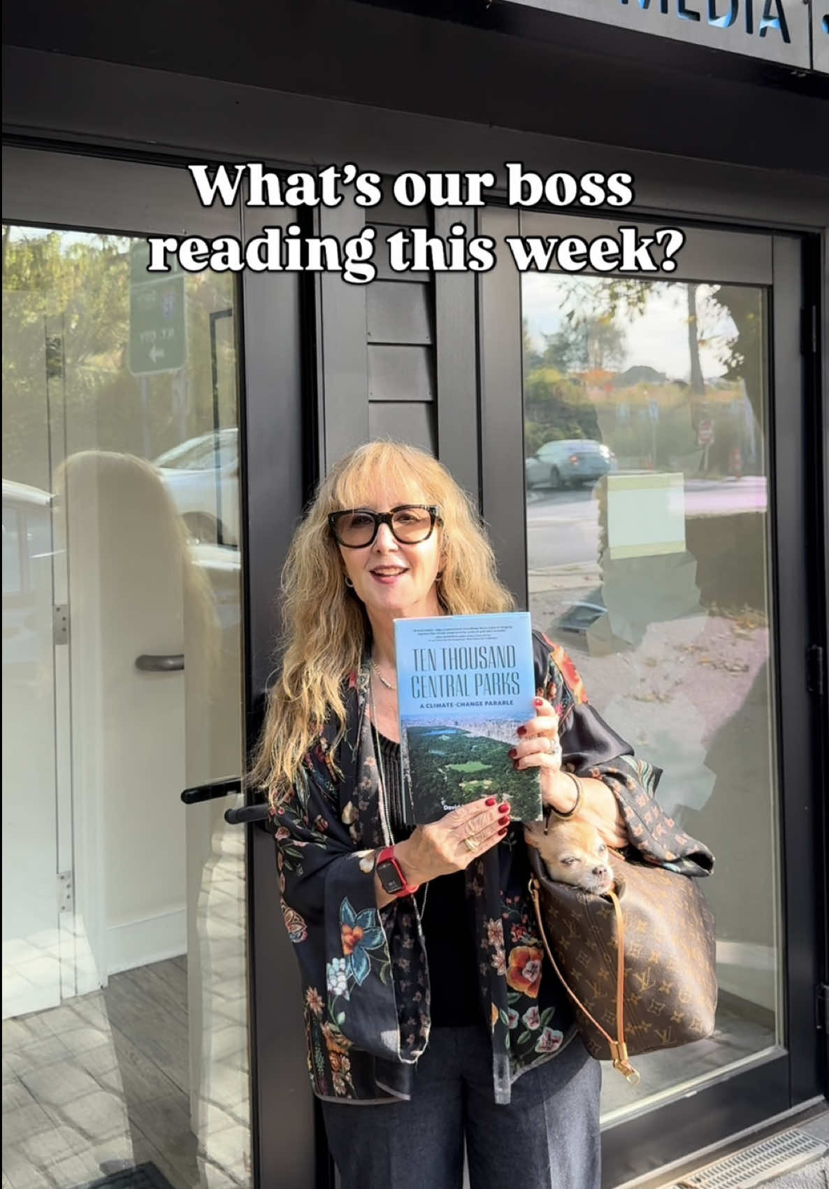Our founder Meryl Moss just got back from New York City, and she’s right on time to catch the release of TEN THOUSAND CENTRAL PARKS: A CLIMATE-CHANGE PARABLE by David Morris. Rooted in the rich history of Central Park, this book reframes environmental despair with radical hope, demonstrating how one visionary green space not only became a model for ecological transformation in the 19th century, but can inspire change again today if we dare to think big enough. Like, 10,000 Central Parks big. Part history, part optimistic blueprint for the future, this book will leave you asking: what can we accomplish if we work together to protect our planet?