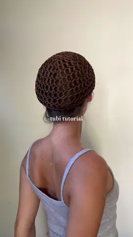Tubi tutorial 🤎 I brush my hair to one side, put it on, then begin rotating the tubi as I’m tucking my hair in I do this until all my hair is tucked in, then rotate it a bit more for good measure  Sleep in it, then in the morning my hair is as sleeky straight as when I put it on 🤎