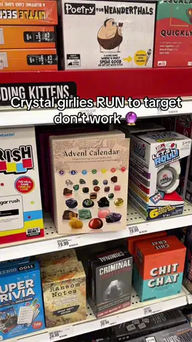 Jk I make them myself , check out my bio to get yours      #crystaltok #crystalgirl #adventcalendar #healingcrystals #christmasgift 