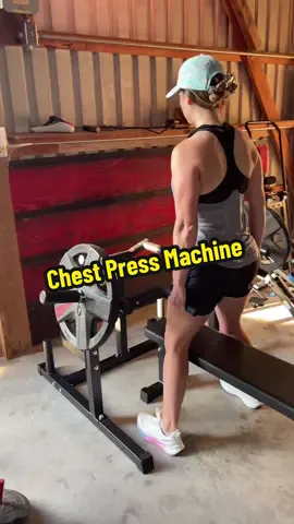 Chest Press Machine . Easily rock your chest day . Great for upper body workouts in your home gym . Grab yours #chestday #chestworkout #homegym #chestpress #homegymequipment @GARVEE PRO TOOLS 