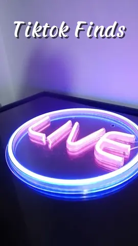 The LIVE Neon Sign is the ultimate creator must-have that’s blowing up on TikTok. 💡 #TikTokFinds #CreatorEdition #LiveNeonSign #ContentCreator #RoomGlowUp #AestheticSetup #StudioVibes #CreatorMustHaves #PinkAndBlueVibes #TikTokMadeMeBuyIt #LEDDecor #StreamingSetup