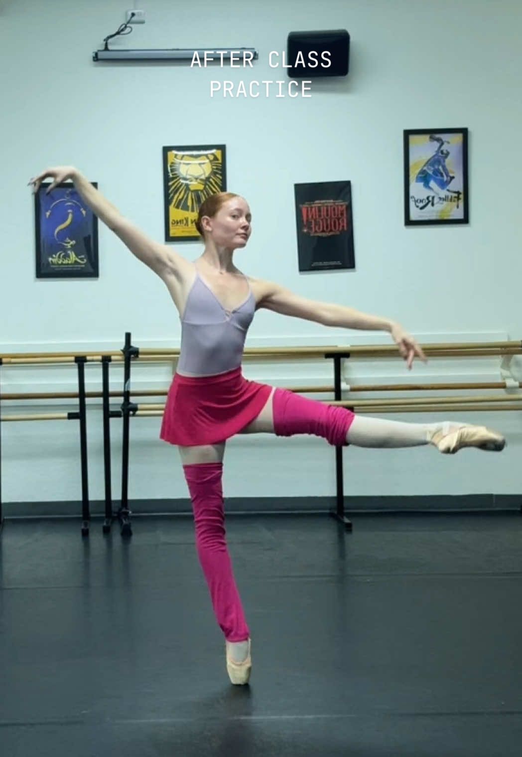 practicing after class 🩷 #ballet #ballerina #ballettok #balletcore #pointe @Eleve Dancewear @RubiaWear @BLOCH Dance 
