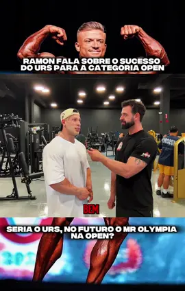 Ramon responde sobre o que achou da migração do urs para a categoria open e os seus planos para o futuro #ramondino #urskalecinski #maromba #mrolympia #fy 