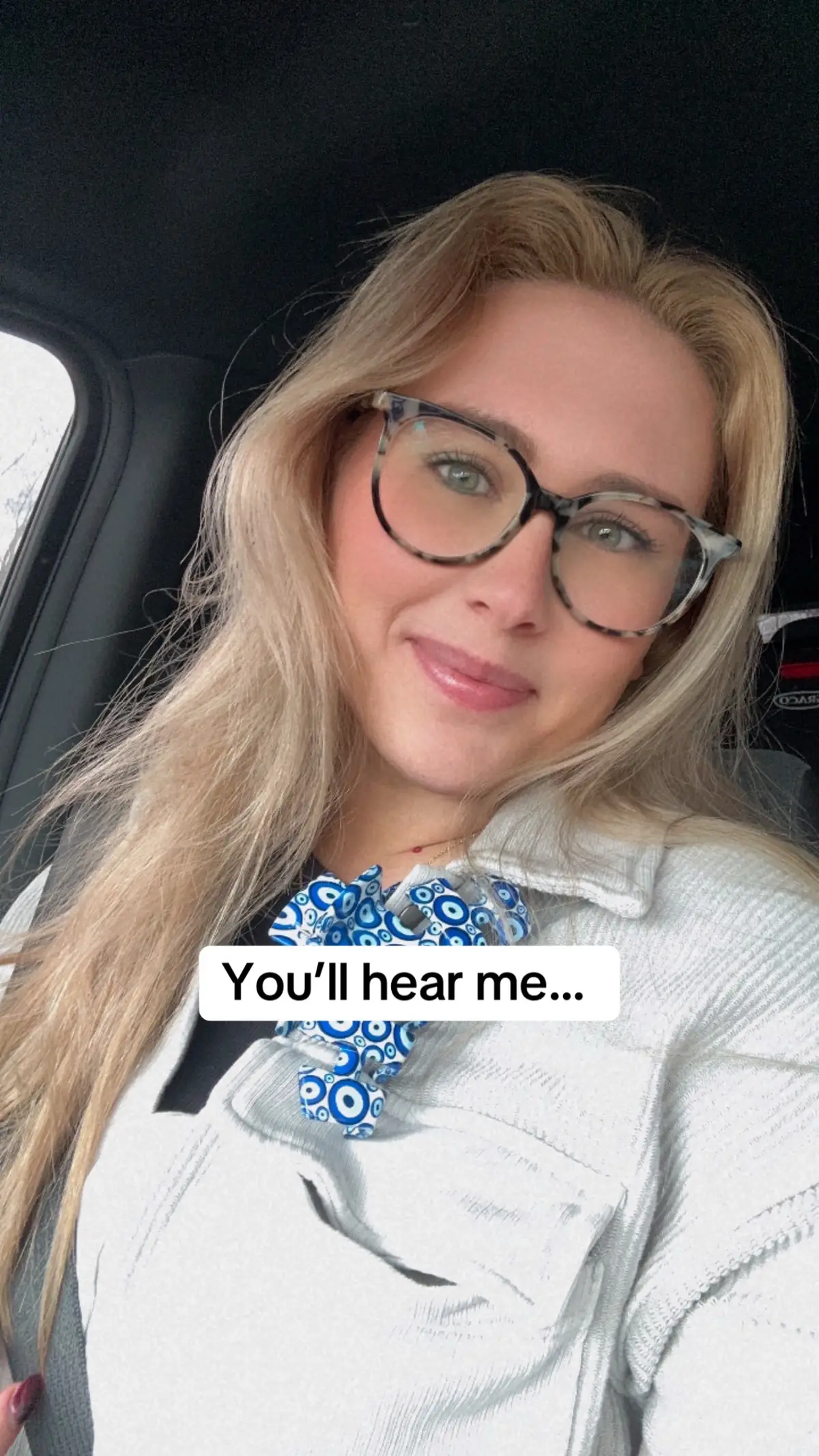 Do not tell me I look better blonde I’ll crash out fr 