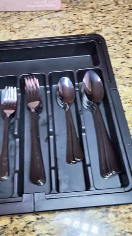 Juego de cubiertos de acero inoxidable #creatorsearchinsights #tiktokshopfallsale #fallsale #homekitchen #cutleryset 