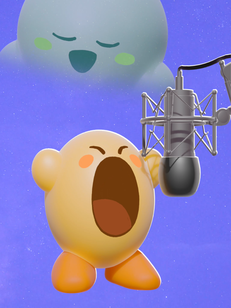 Kirby trio 🎤 #kirby #singing #music #animation #fyp 