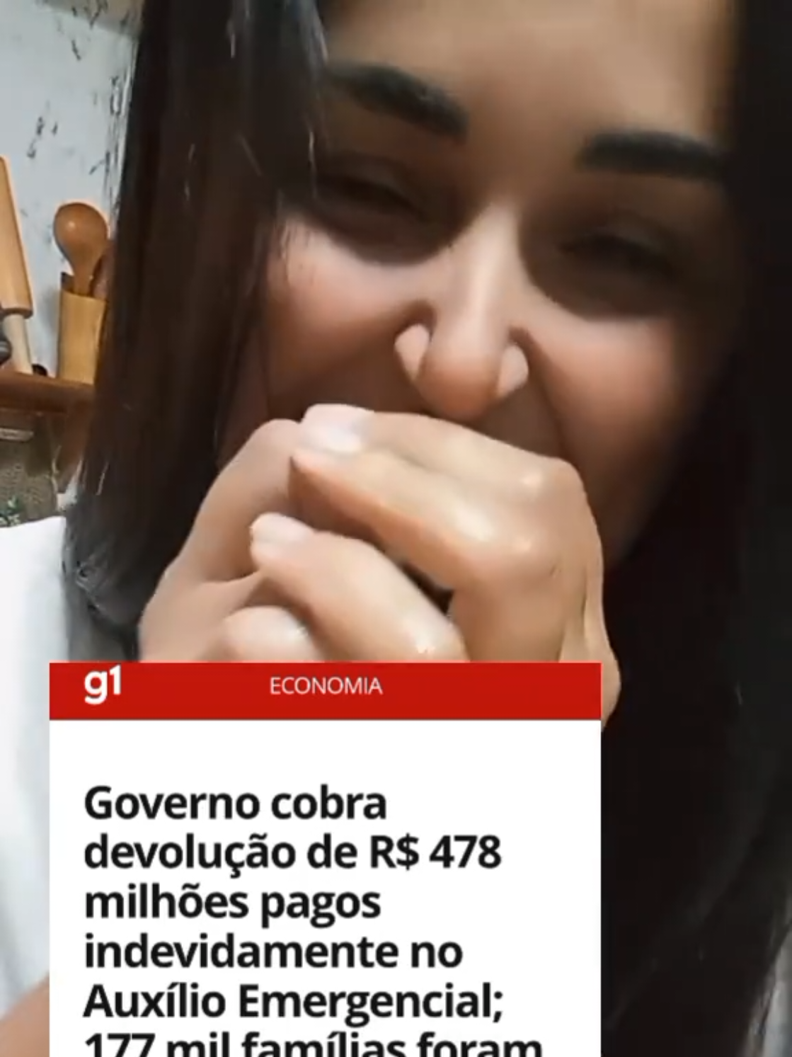 Devolução do auxílio emergencial  #explore #viralvideos #meme 