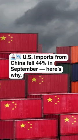 🚢📉 China imports to U.S. plunge 44% — tariffs shake up trade routes