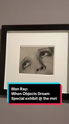 New favorite special exhibit in the house!! #themet #tourguide #manray #metmuseum #nyc 