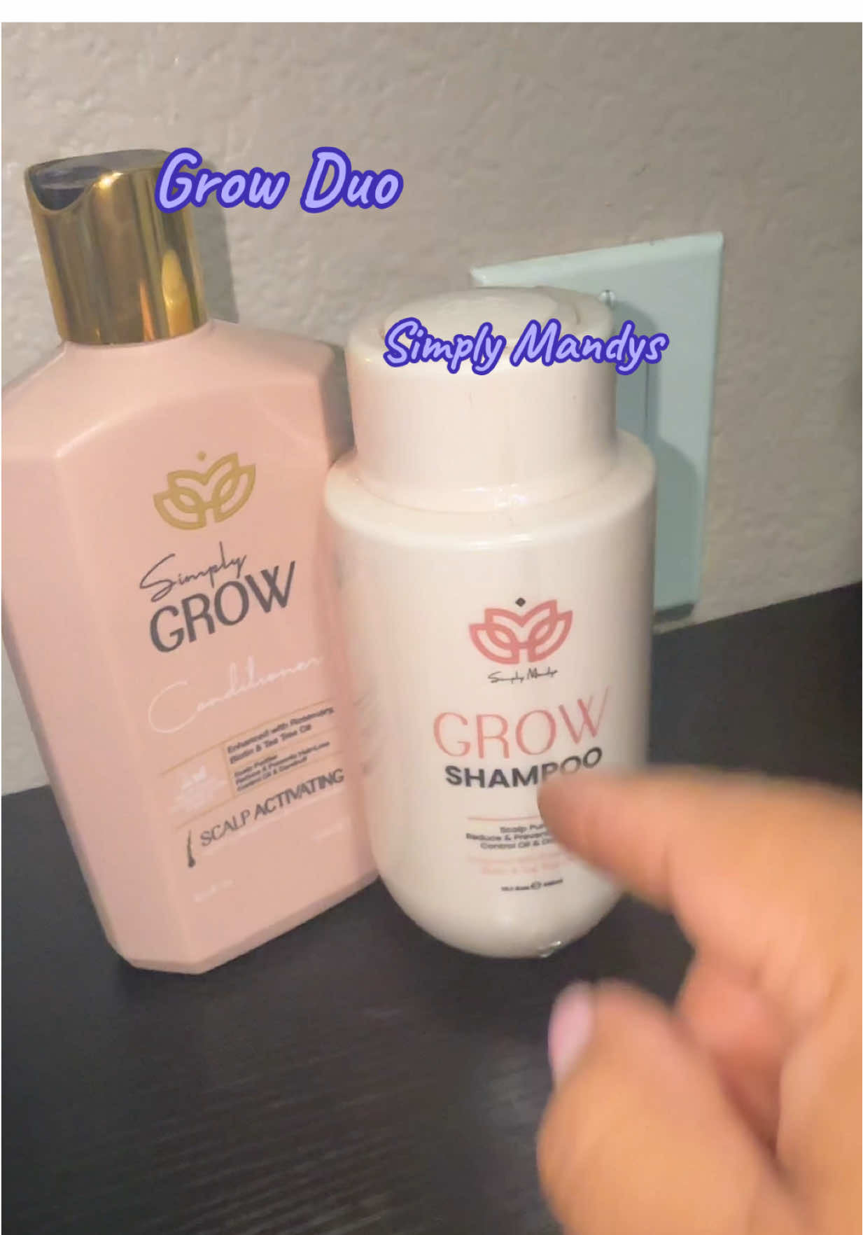 #shampoo #conditioner #grow #hair #simplymandys 