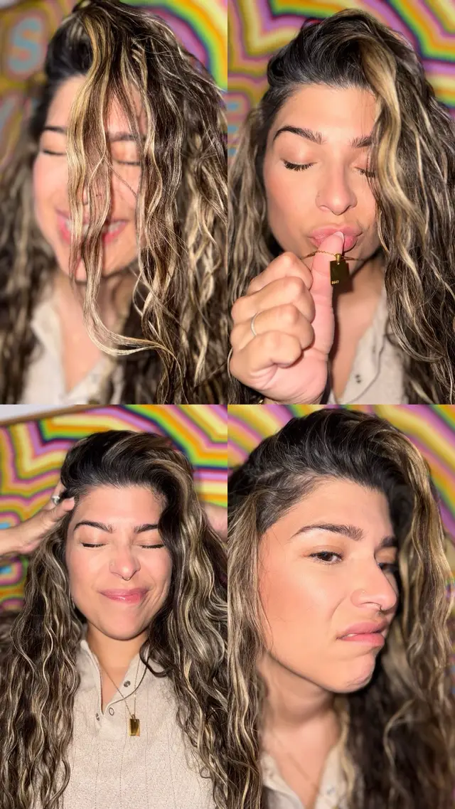 I took some pics with my fav necklace 🥹  What do you think? 