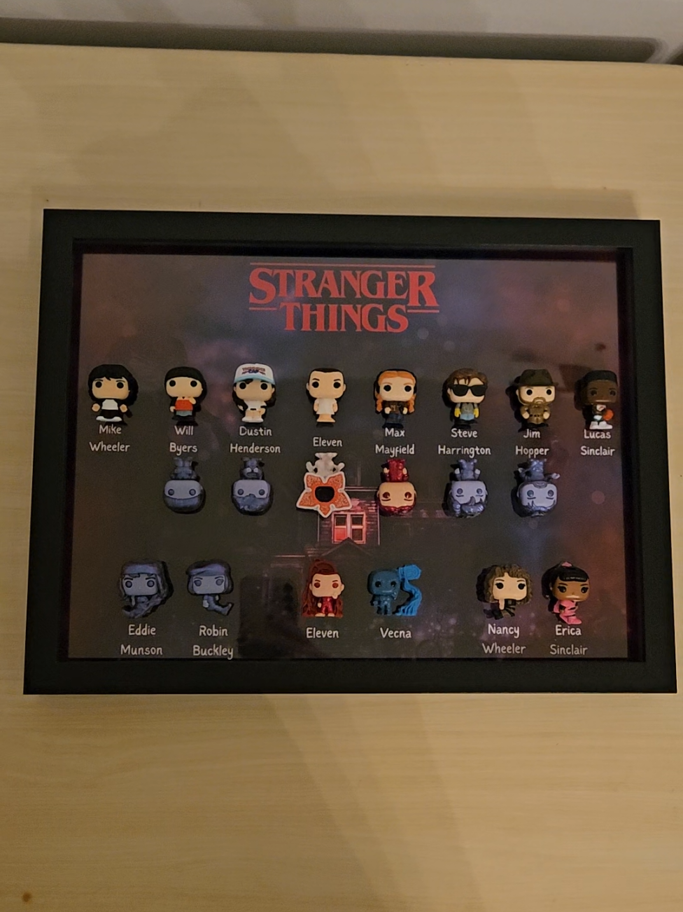 If you want your own frame to display your collection, here s my vinted link: https://www.vinted.ro/member/150533774-mikmiki27 either way, take a look, you might see something you like. #strangerthings5 #kinderjoy #will #funkopop #strangerthingskinderegg 