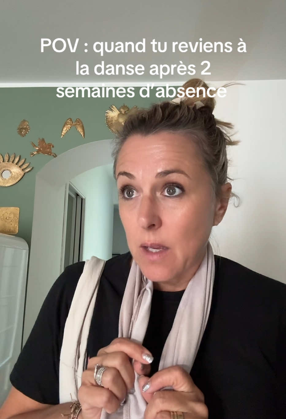 POV : quand tu reviens à la danse après 2 semaines d’absence ! #danse #coursdedanse #pourtoi #danseuse #absence 