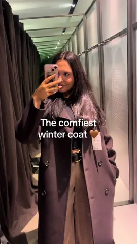 The comfiest winter coat 🤎 💅🏼#zara #winter #winterfashion #corporateoutfits @ZARA 