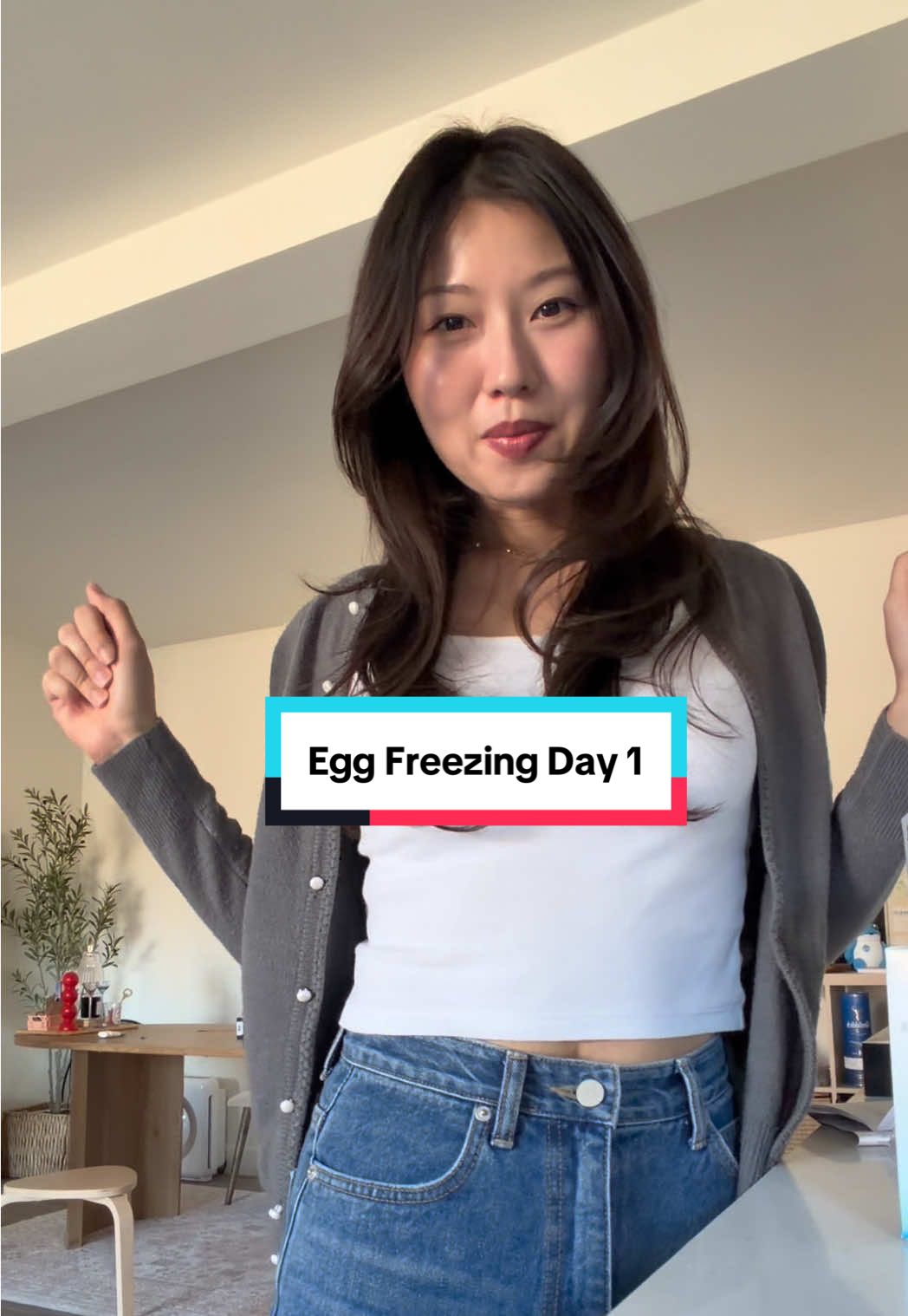 Day 1 of freezing my eggs 🪺 The decision to do this wasn’t so difficult for me because I have so many friends who’ve already gone through it. What I really went back and forth on was whether to share it here. But then I realized some women don’t know a single person in their circle who’s been through this. So if this series can answer a few questions or help someone feel less alone, I figured it was worth sharing ❤️ stay tuned for a lot of vlogs  (Also this content is all back-dated!! I’m officially DONEEEE with this process ✨) #30s #eggfreezing #millenial 