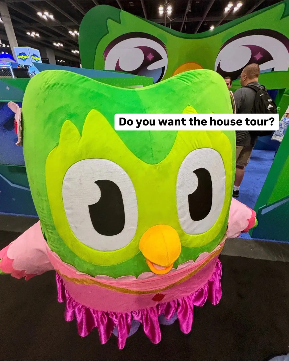 Have you ever tried this one? #duolingo #nyc #nycc #comiccon #anime 