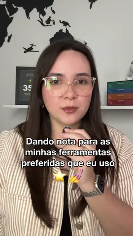 Dando nota para as minhas ferramentas preferidas que eu uso como Social Media 💅🏻 ⭐  #marketingdigital #conteudo #marketing #socialmedia #mentora 