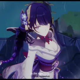PURPLE HAIRED QUEEN #raiden #raidenei #raidenshogun @koleeditss 