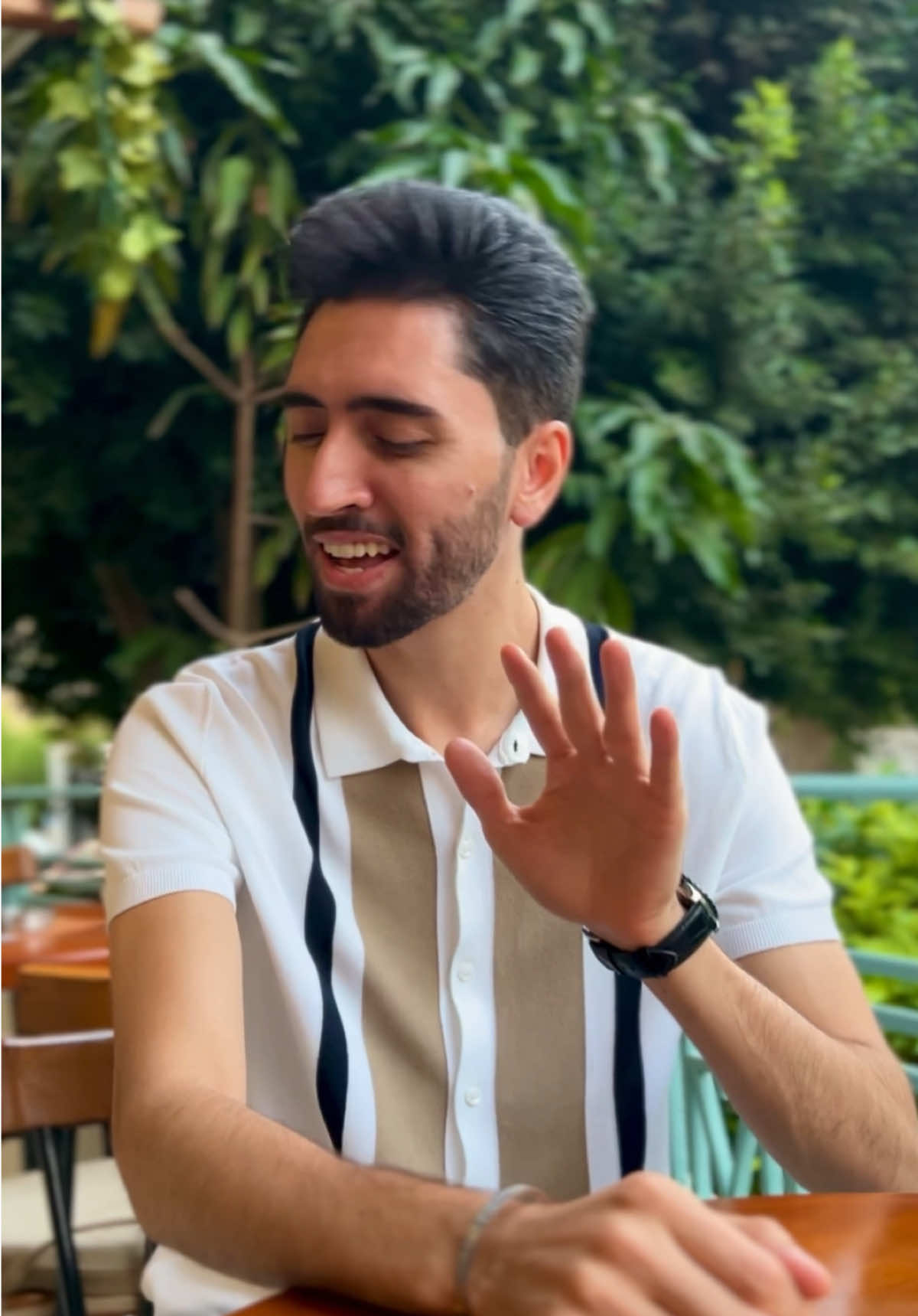 كله قالي اشمعنا هو 😂❤️ #كورال_اون #oun_choir #سامر_بدران 