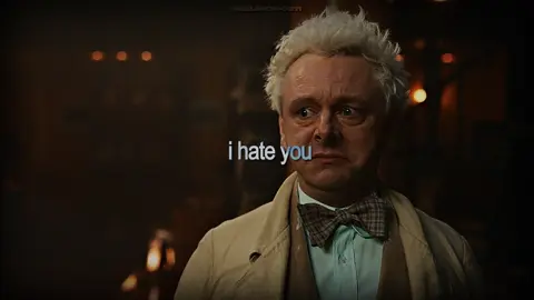he looked back SEVEN TIMES #goodomens #davidtennantedit #ineffablehusbands #michaelsheenedit #aziracrow  