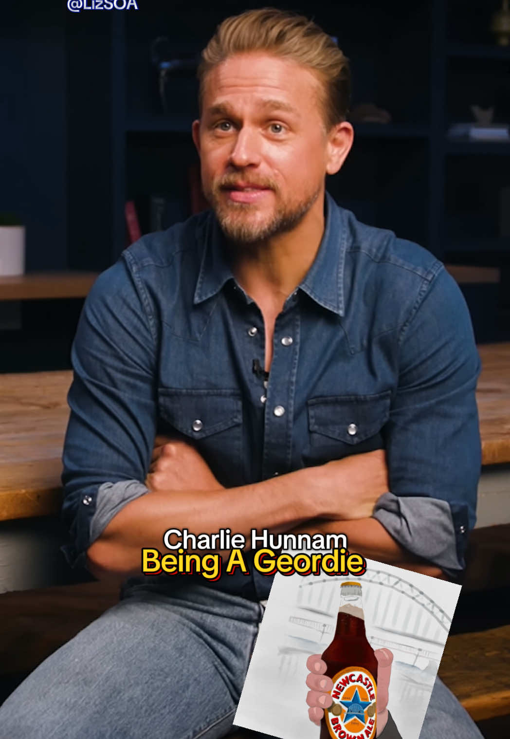 did you know Charlie Hunnam was a Geordie? #charliehunnam #tvshows #whattowatch #fyp #sonsofanarchy 