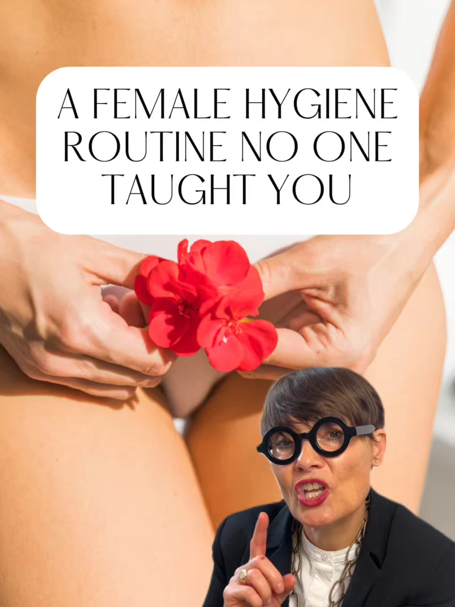 A female #hygieneroutine I bet no one's taught you!🧼 #personalhygiene #femalebody #bodyhygiene