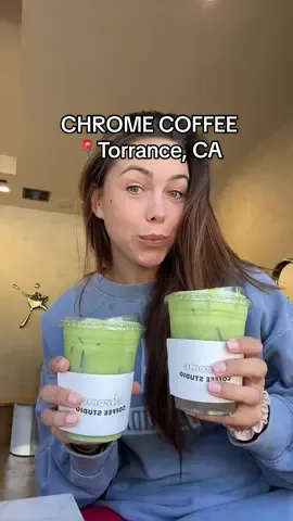 If you haven’t had the coconut matcha at chrome….no words #torrance #torranceca #southbayla #southbay #redondobeach 