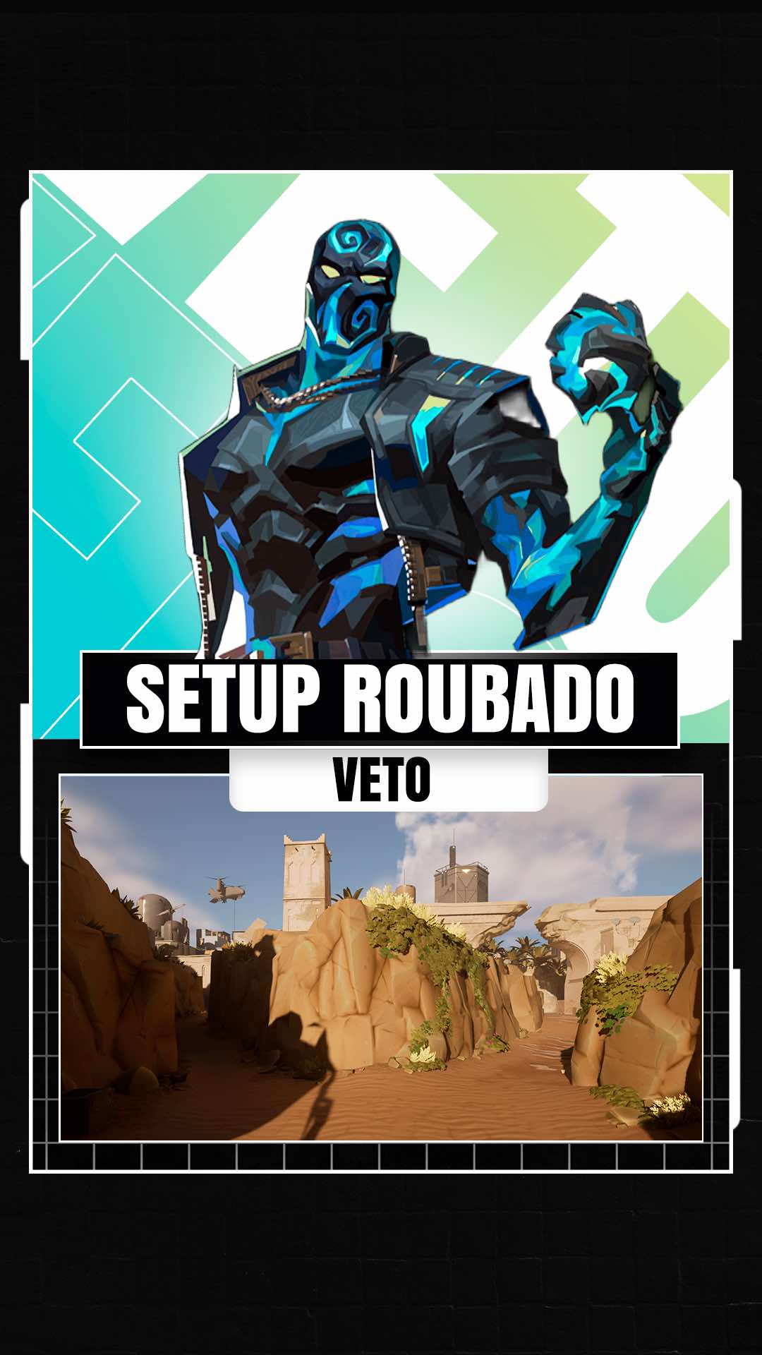 Esse é o Setup de Veto mais agressivo da Bind! #Valorant #valorantclips #bind #setup #veto 