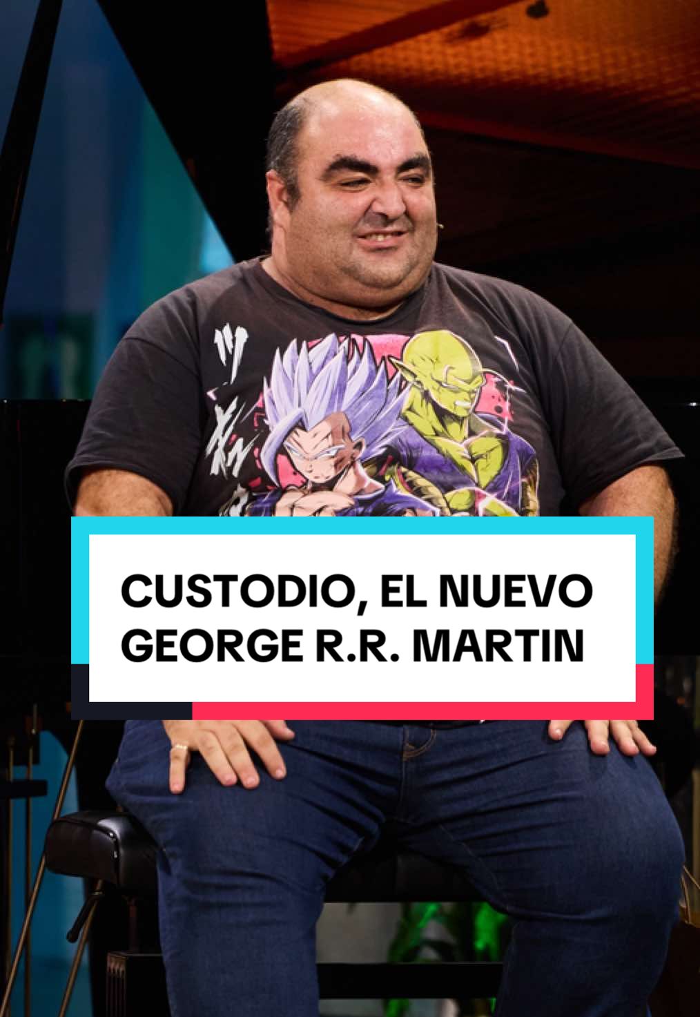 Que George R.R. Martin ceda el trono a Custodio. Este no se anda con tanta mierda para escribir y terminar libros. #LaRevuelta #DavidBroncano #georgerrmartin #juegodetronos